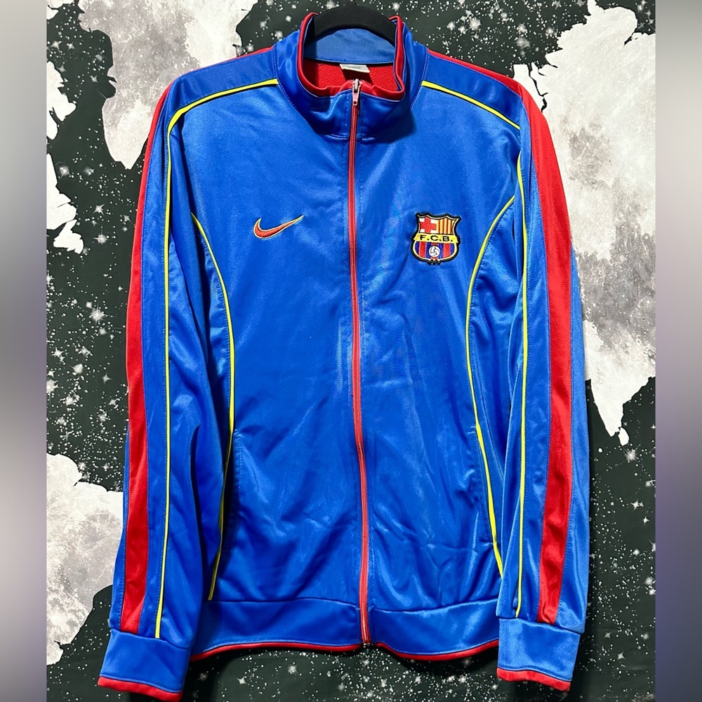 Nike F.C Barcelona N98 Soccet Track Jacket